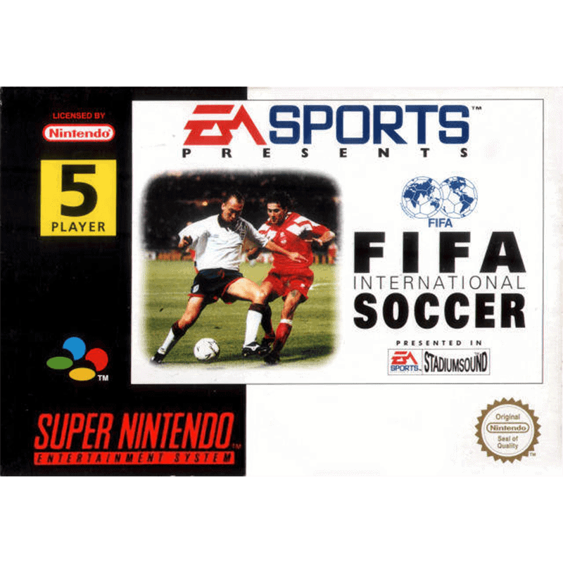 FIFA INTERNATIONAL SOCCER SN (S/CAIXA, S/MANUAIS)