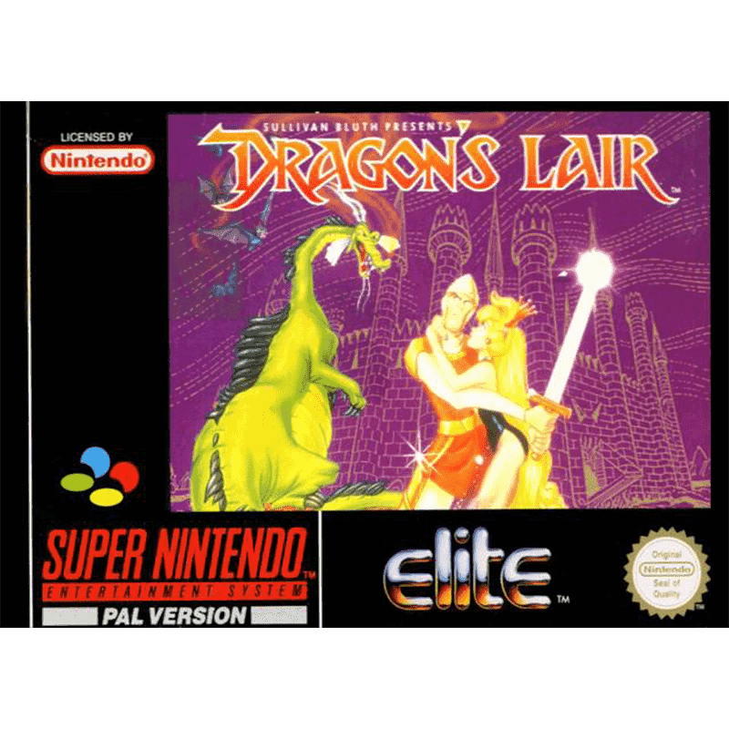DRAGON`S LAIR SN (S/CAIXA, S/MANUAIS)