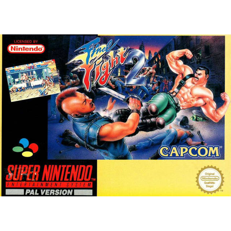 FINAL FIGHT 2 SN (S/CAIXA, S/MANUAIS)