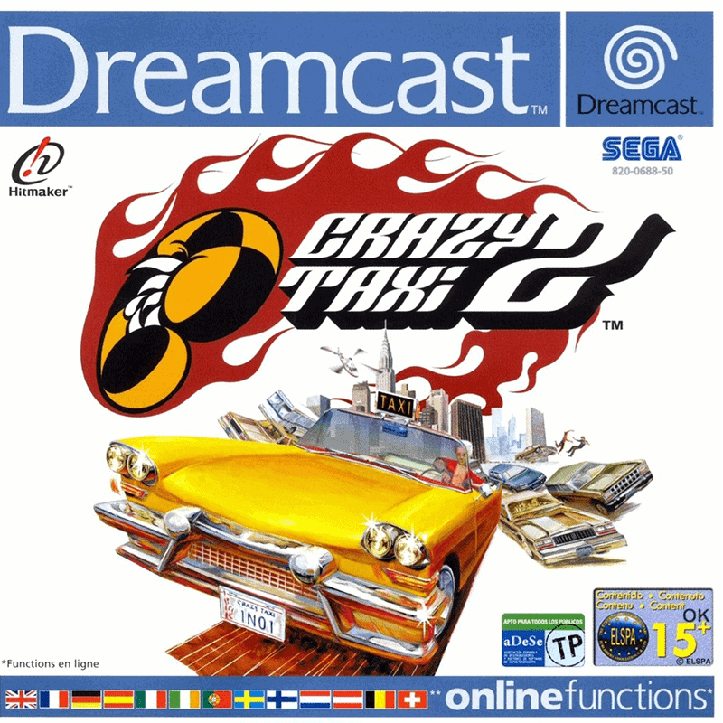 CRAZY TAXI 2 FC 800X800