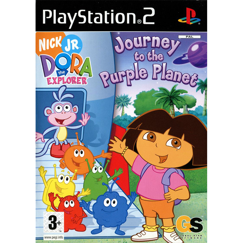DORA THE EXPLORER - JOURNEY TO THE PURPLE PLANET PS2