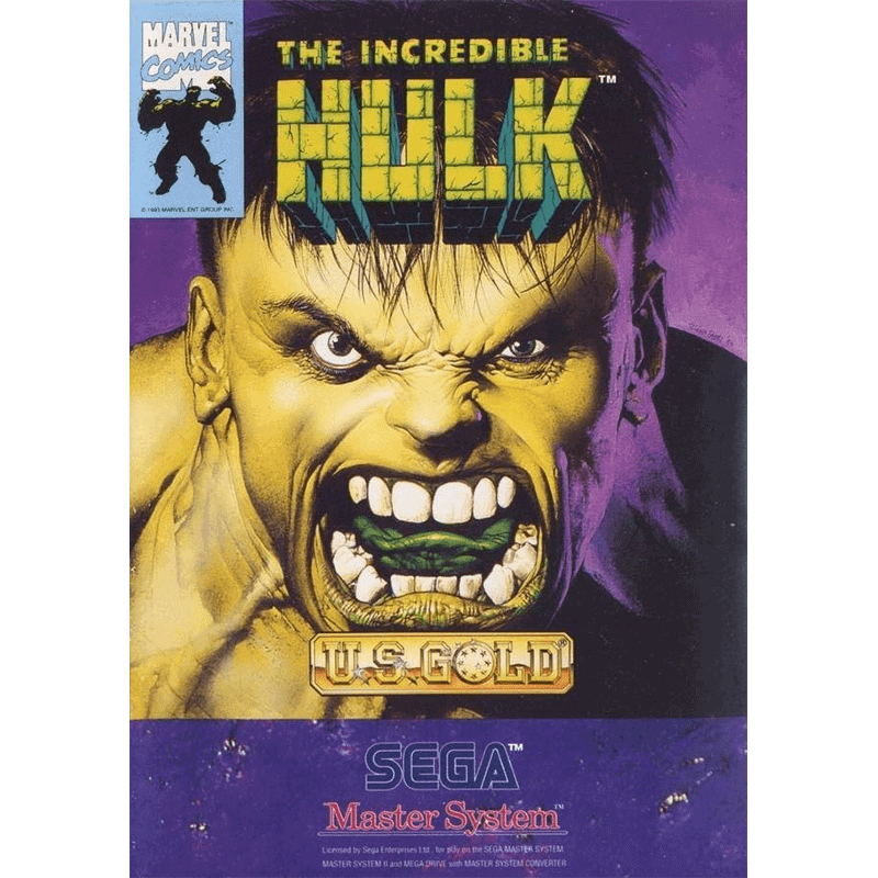 THE INCREDIBLE HULK MS (C/CAIXA, S/MANUAIS)