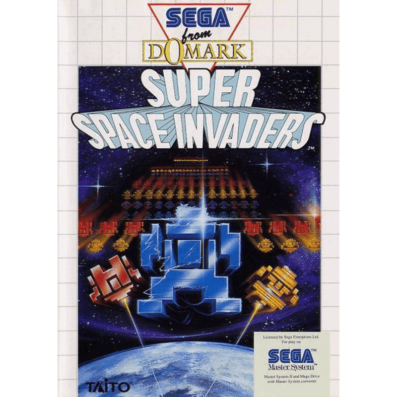 SUPER SPACE INVADERS MS (C/CAIXA, S/MANUAIS)