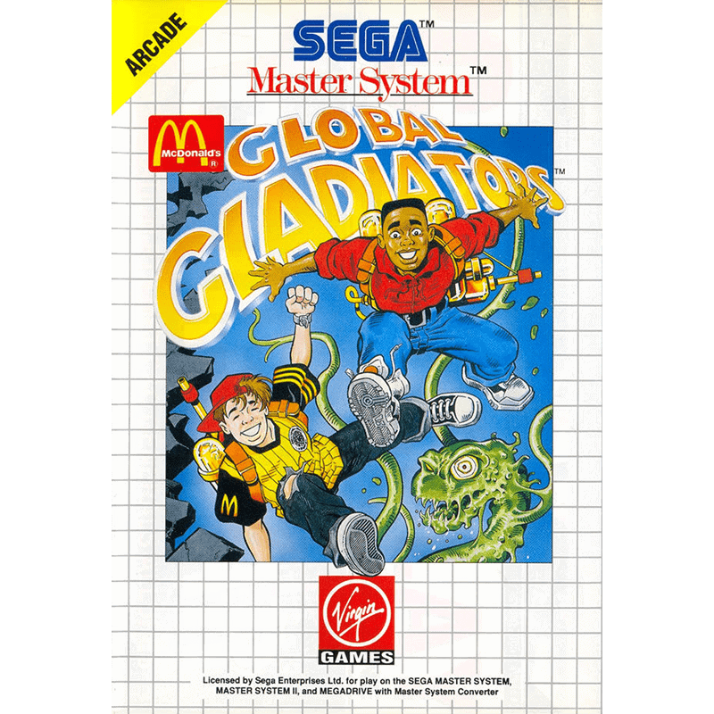 GLOBAL GLADIATORS MS (COMPLETO)