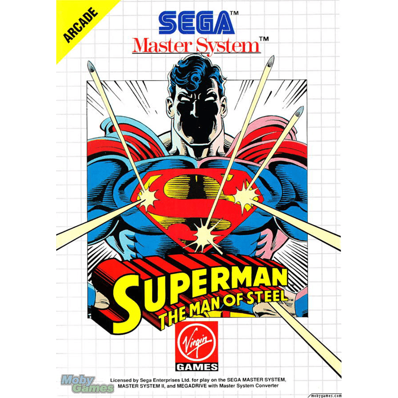 SUPERMAN - THE MAN OF STEEL MS (C/CAIXA, S/MANUAIS)