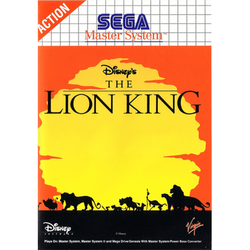 THE LION KING MS (S/CAIXA, S/MANUAIS)