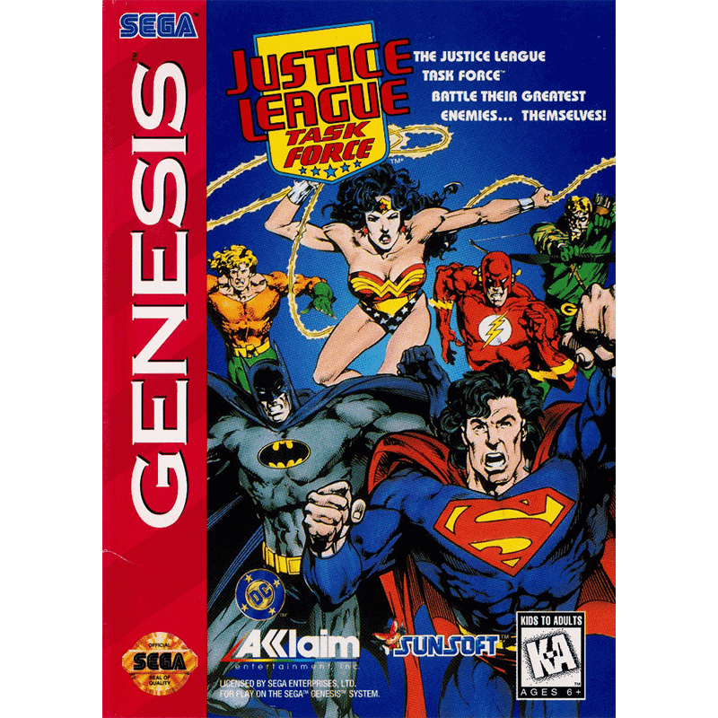 JUSTICE LEAGUE TASK FORCE MD (C/CAIXA, C/MANUAL)