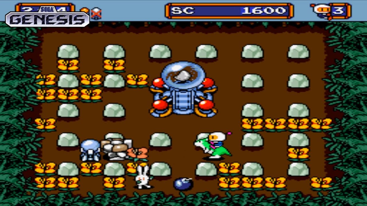 MEGA BOMBERMAN MEGA DRIVE (S/CAIXA, S/MANUAIS) - Image 6