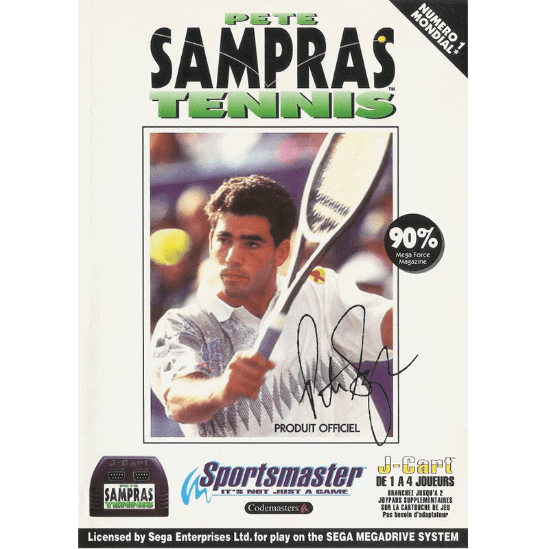 PETE SAMPRAS TENNIS MD (C/CAIXA, S/MANUAIS) (CAIXA C/PLÁSTICO DANIFICADO)