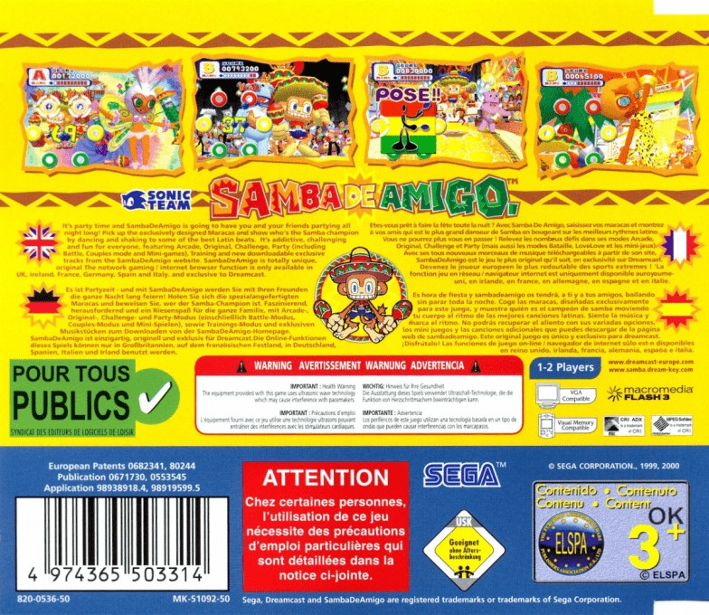 SAMBA DE AMIGO DC - Image 3