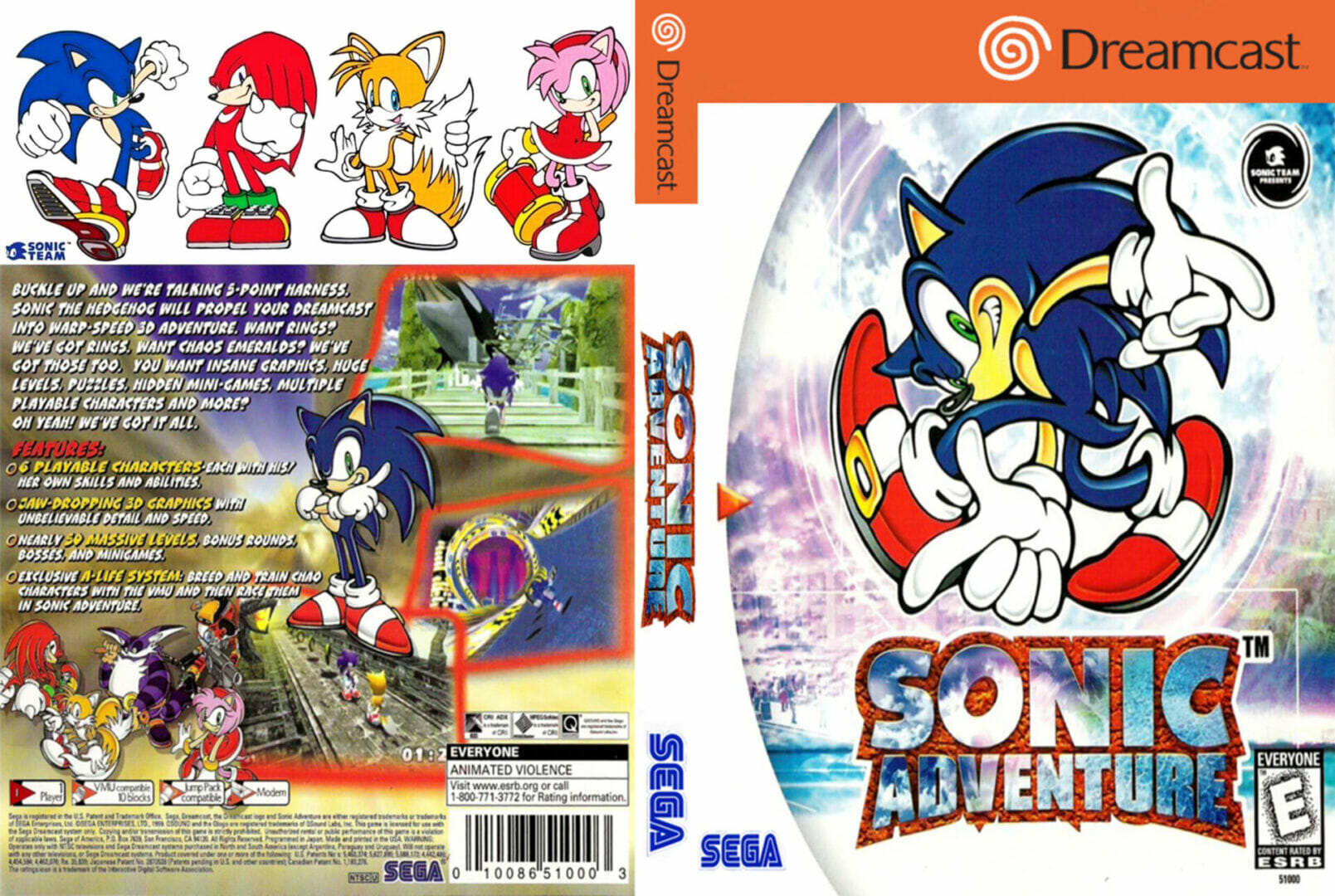 SONIC ADVENTURE DC (SEMI-NOVO) - Image 4