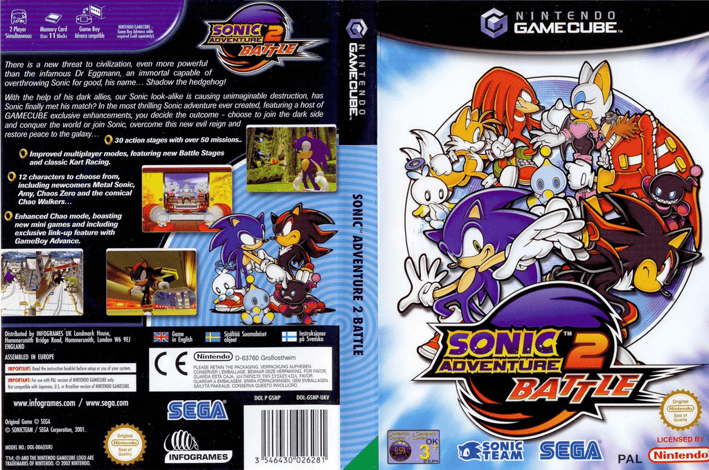 SONIC ADVENTURE 2 BATTLE GC - Image 4