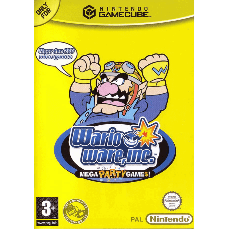 WARIO WARE, INC MEGA PARTY GAMES GC