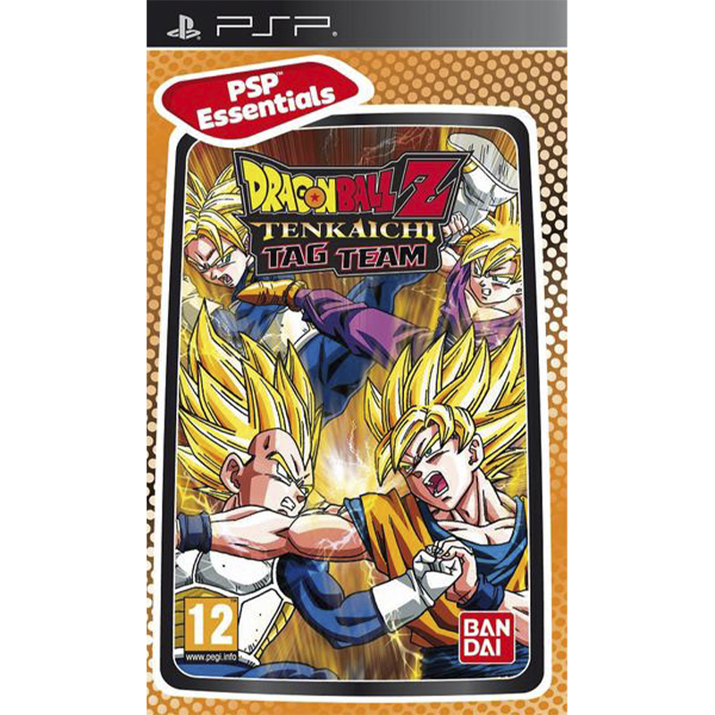 DRAGONS BALL Z TENKAICHI TAG TEAM PSP ESSENTIALS