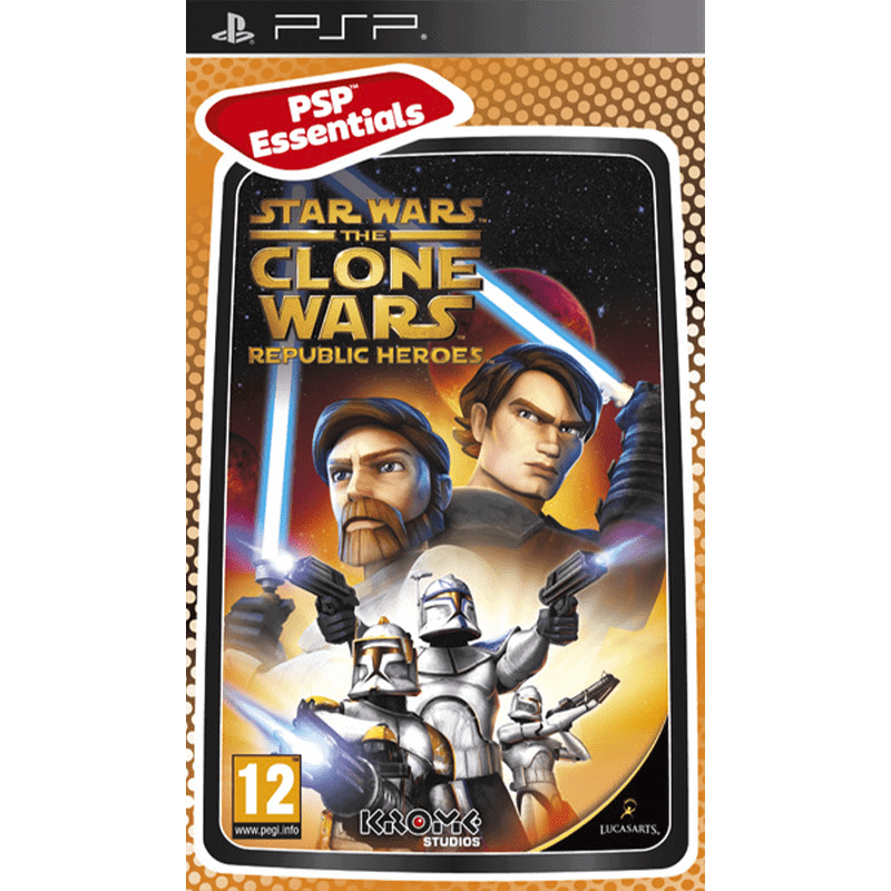 STAR WARS THE CLONE WARS REPUBLIC HEROES (PSP ESSENTIALS) PSP (SEMI-NOVO)