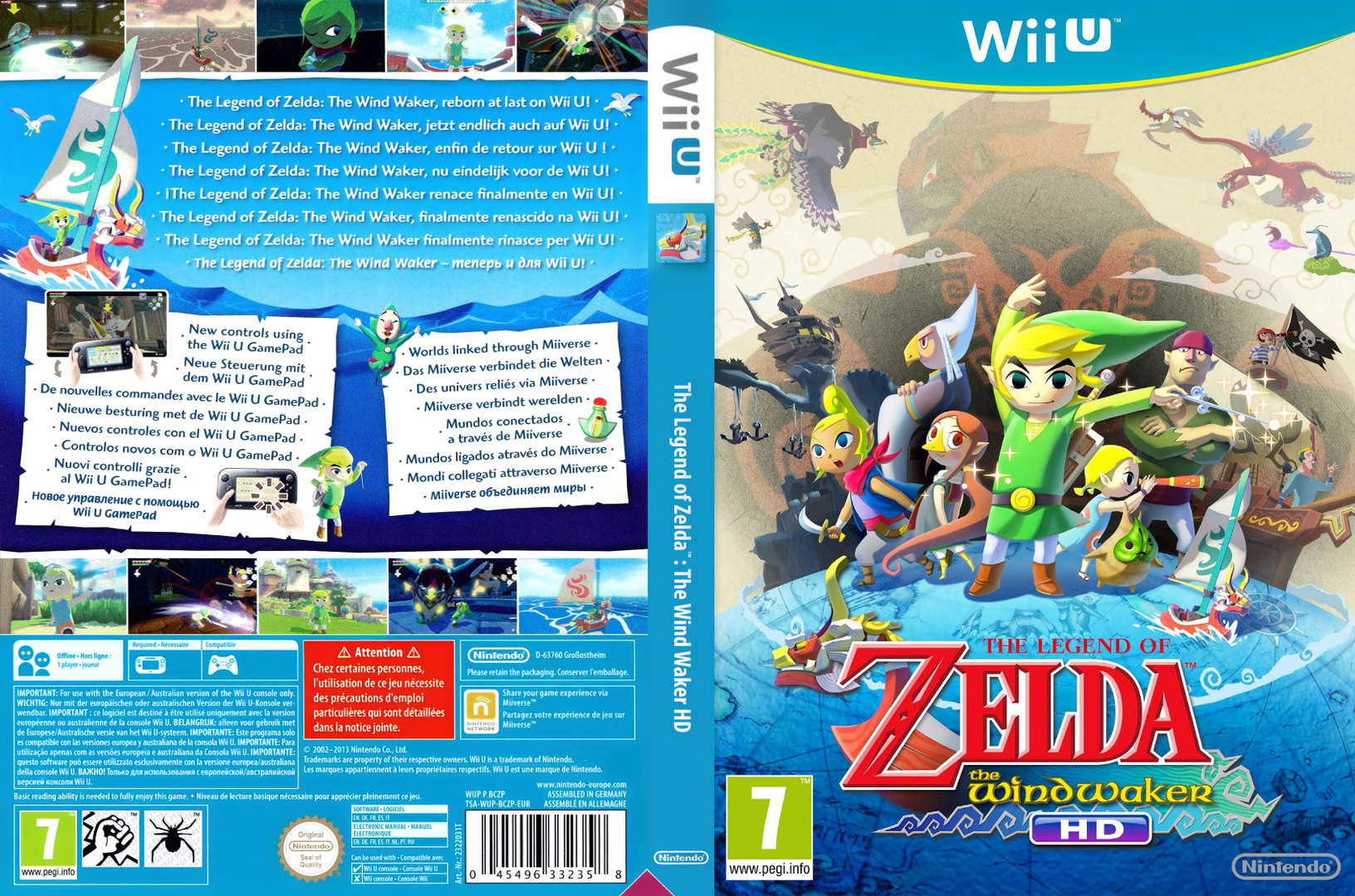 THE LEGEND OF ZELDA THE WINDWAKER HD WIIU - Image 4