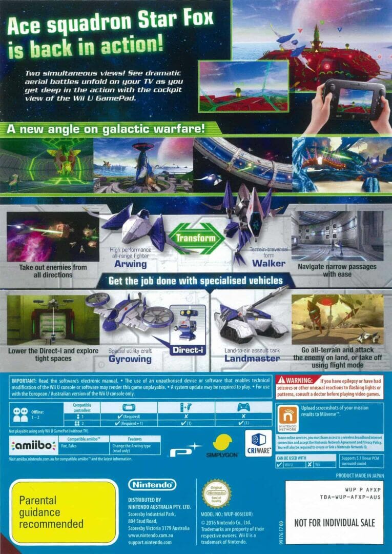 STAR FOX ZERO WIIU (SEMI-NOVO) - Image 2