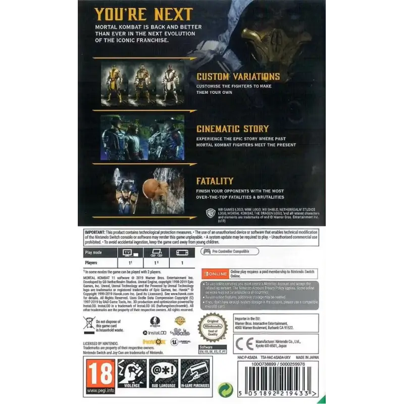 MORTAL KOMBAT 11 NSW - Image 2