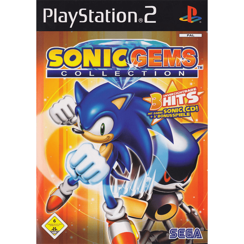 SONIC GEMS COLLECTION PS2