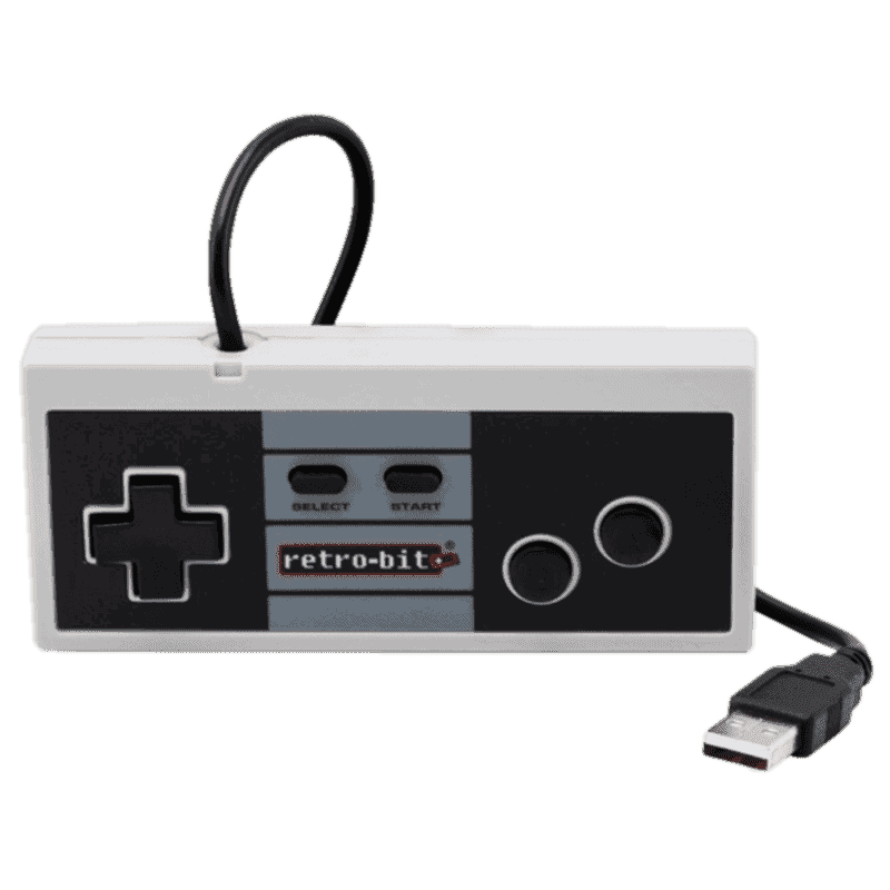 RETRO-BIT COMANDO CLÁSSICO NES 8-BIT PARA PC & MAC 1.8MTS