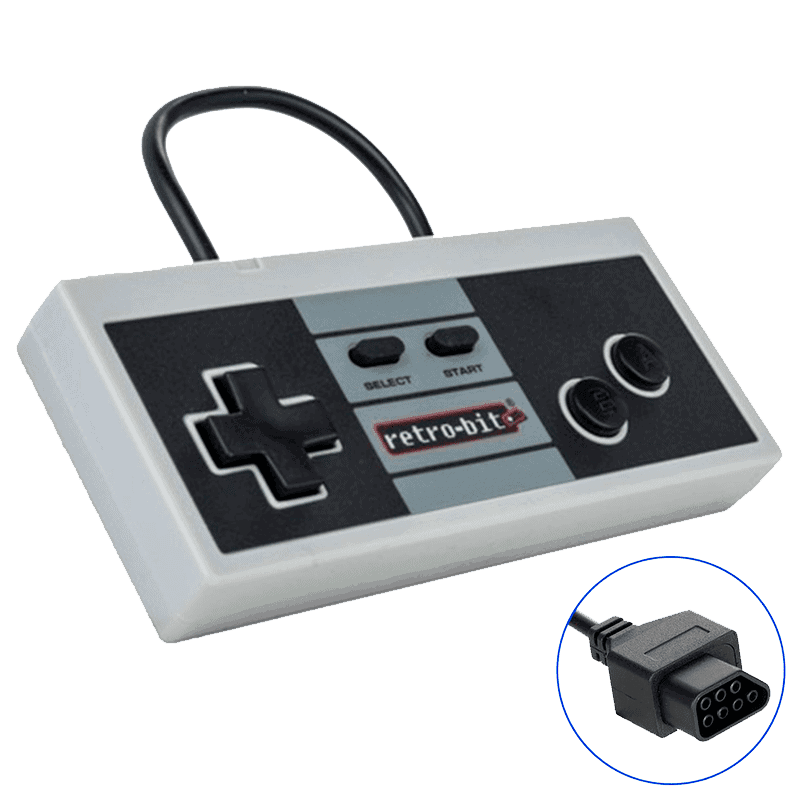 RETRO BIT COMANDO CLASSICO 8 BIT 1.8MTS 7