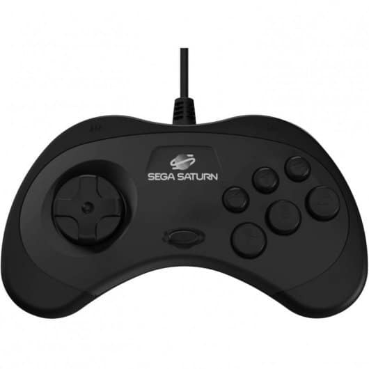 RETRO-BIT COMANDO SEGA SATURN 8 BOTÕES PARA SEGA SATURN