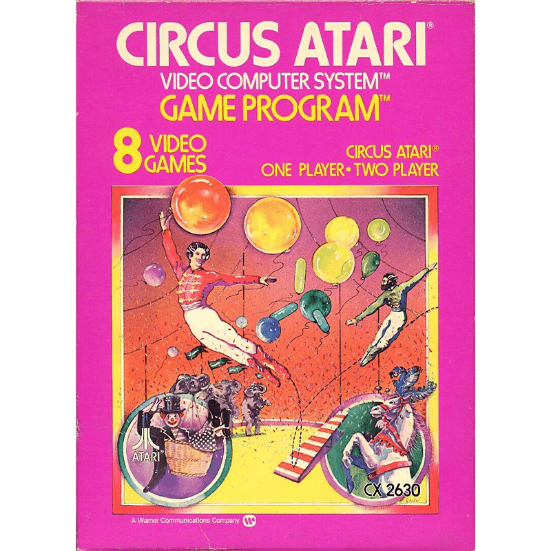 CIRCUS ATARI AT 2600