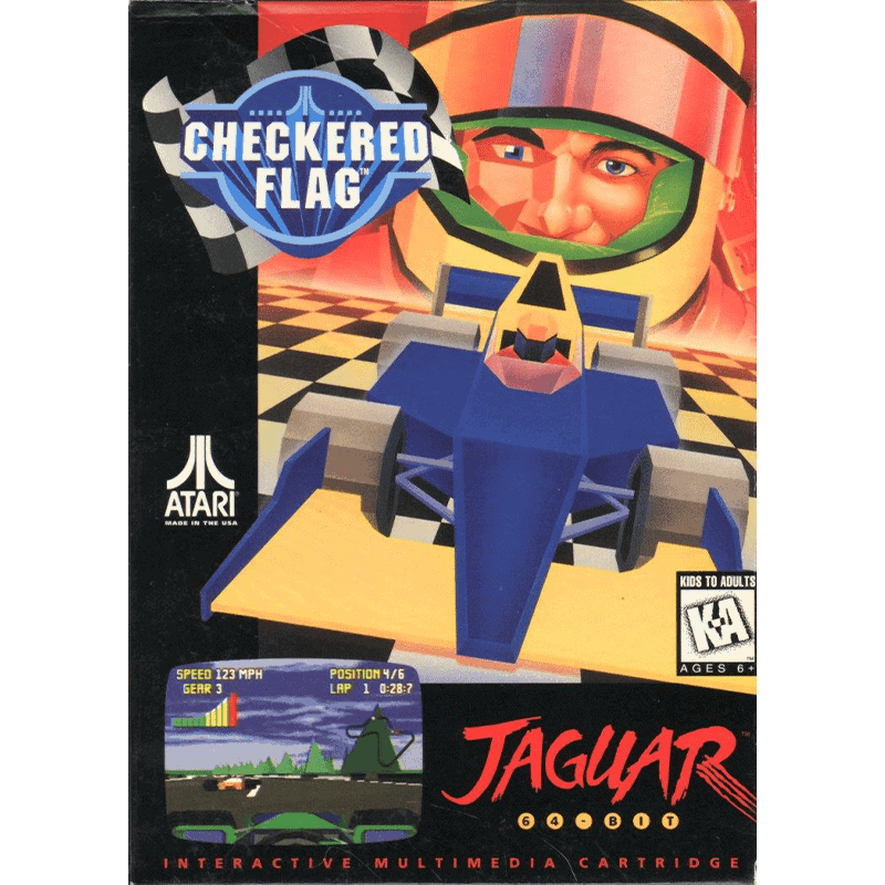 CHECKERED FLAG JAGUAR