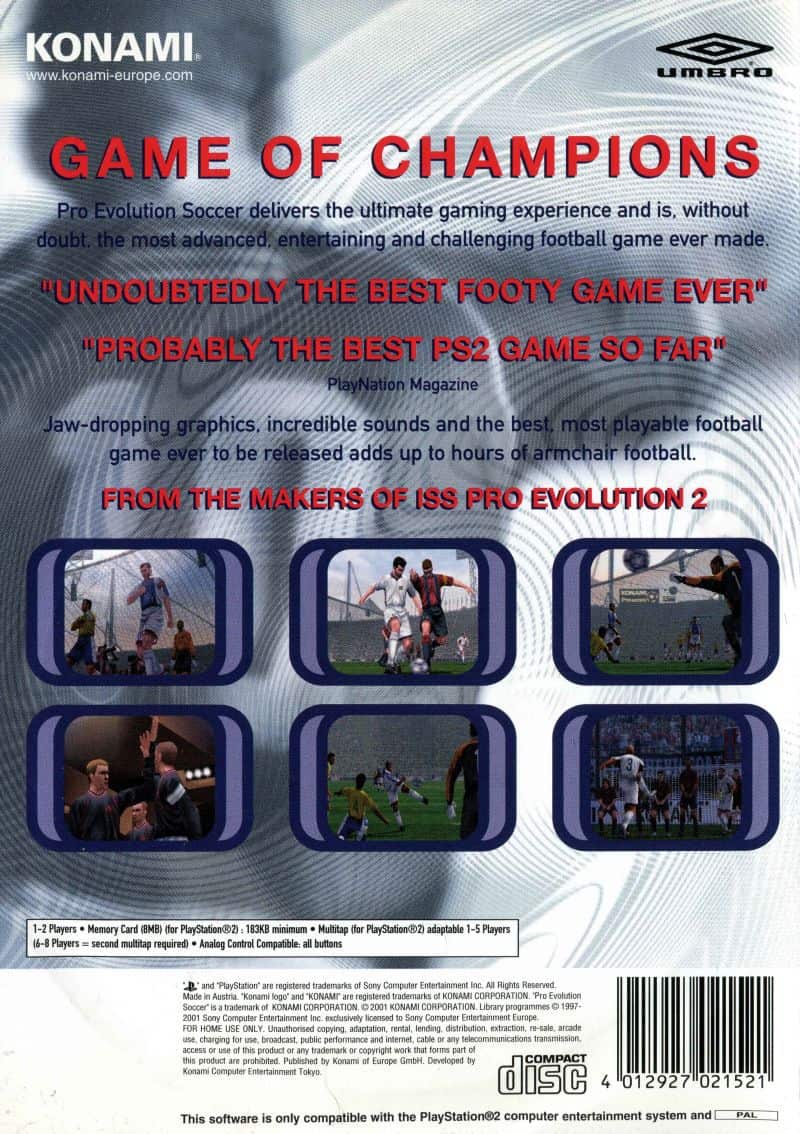 PRO EVOLUTION SOCCER PS2 (SEMI-NOVO) - Image 2