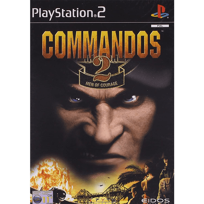 COMMANDOS 2 MEN OF COURAGE PS2 800X800