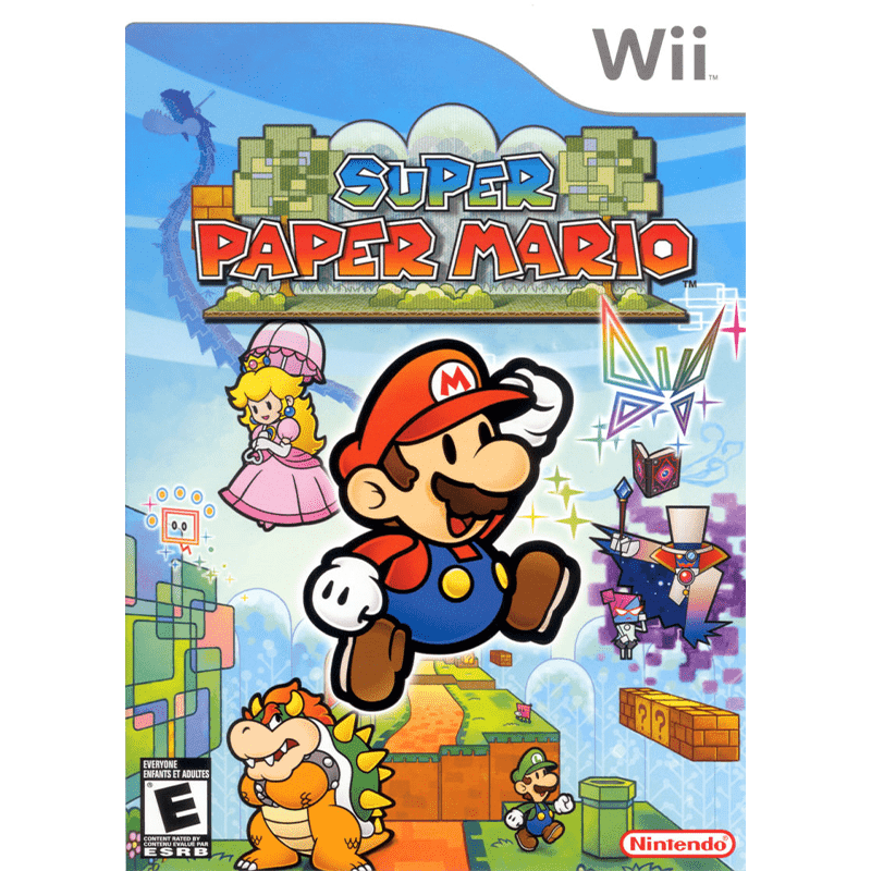 SUPER PAPER MARIO WII
