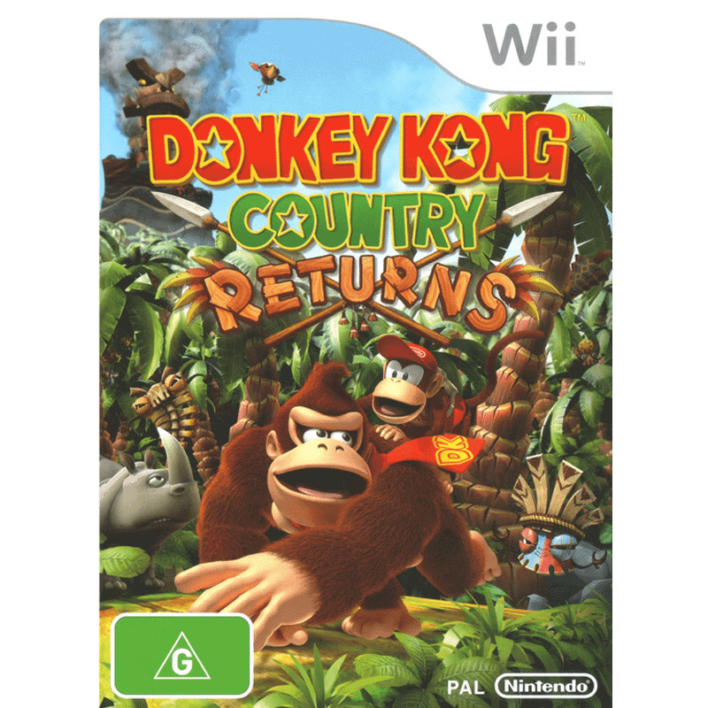 DONKEY KONG COUNTRY RETURNS WII 800X800