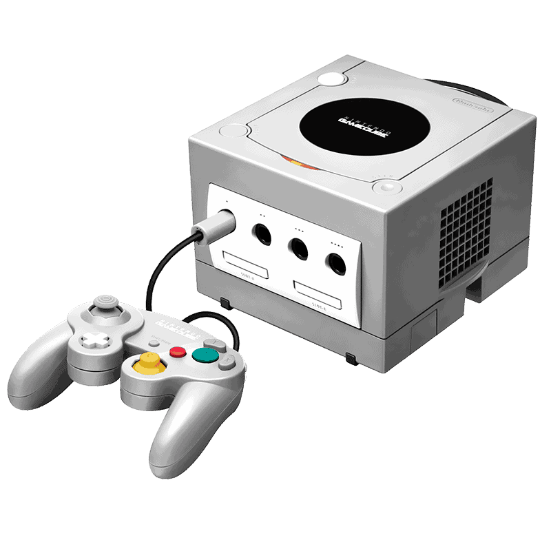 CONSOLA GAMECUBE PRATA