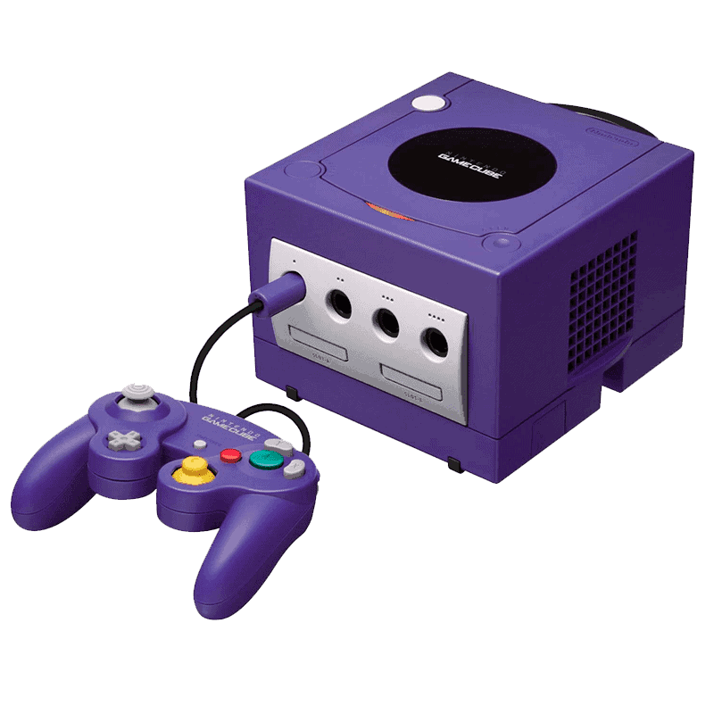 CONSOLA GAMECUBE ROXA (SEMI-NOVA)