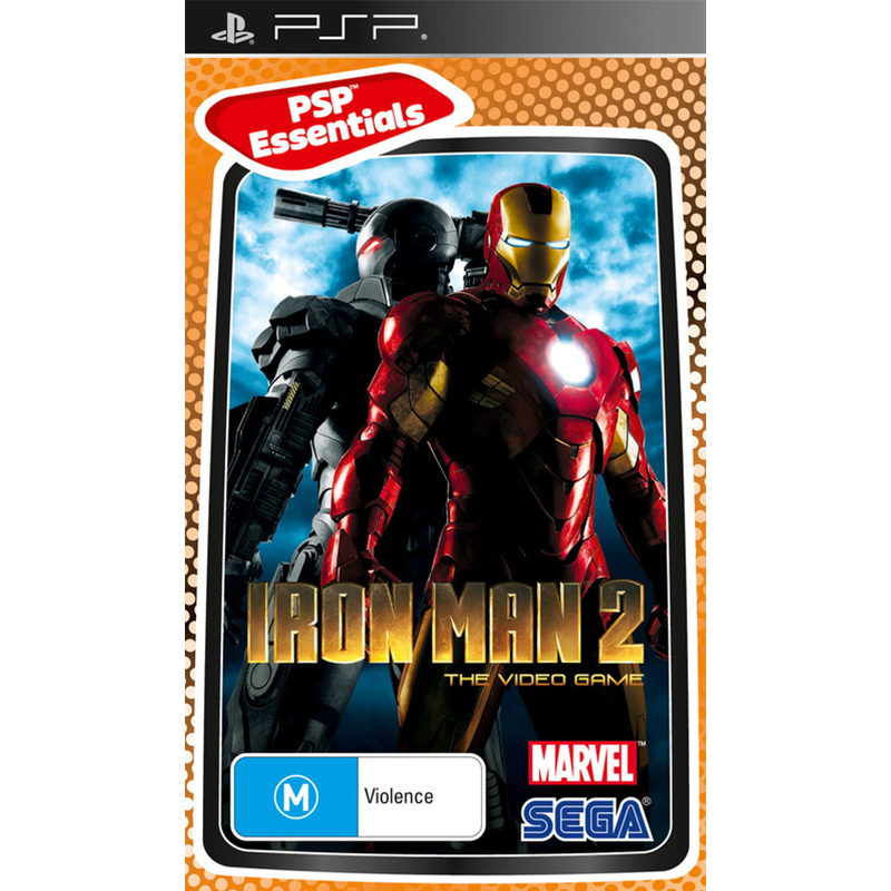 IRON MAN 2 THE VIDEO GAME (ESSENTIALS) PSP (SEMI-NOVO)