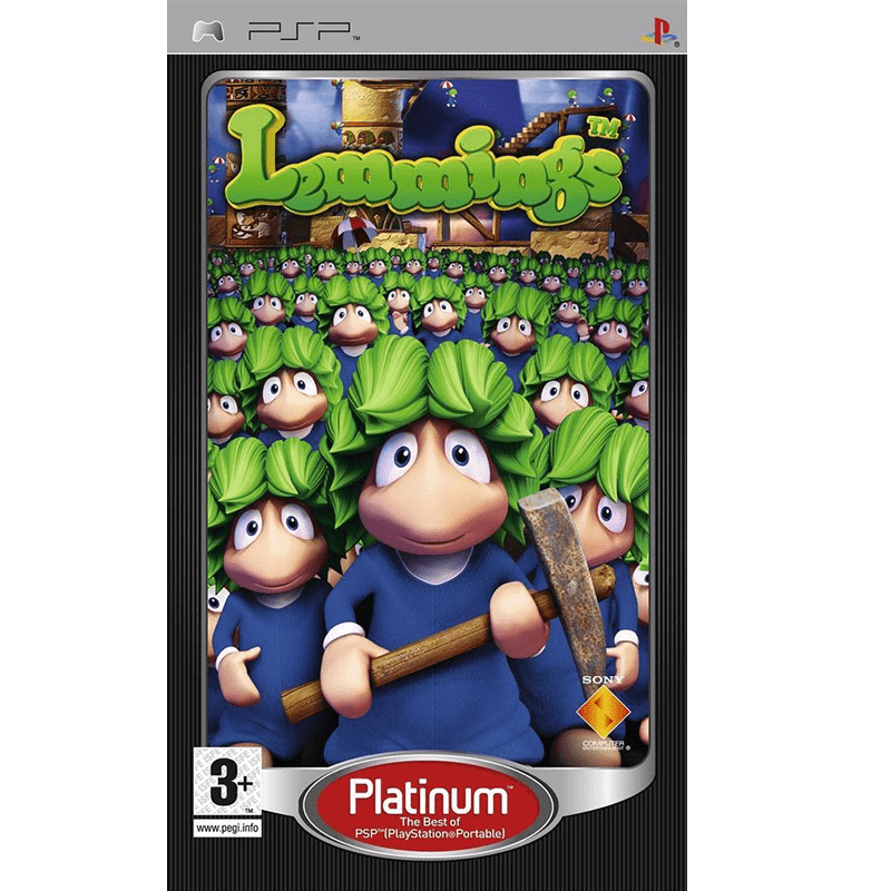 LEMMINGS (PLATINUM) PSP (SEMI-NOVO)