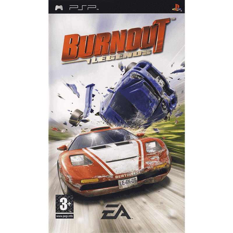 BURNOUT LEGENDS PSP 800X800