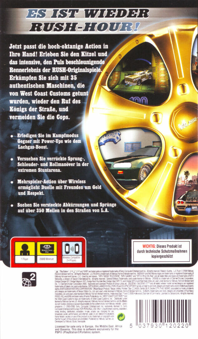 L.A. RUSH PSP (SEMI-NOVO) - Image 2