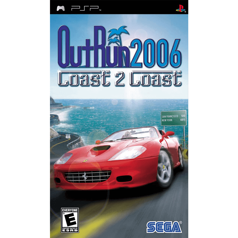 OUTRUN 2006 COAST 2 COAST PSP 800X800