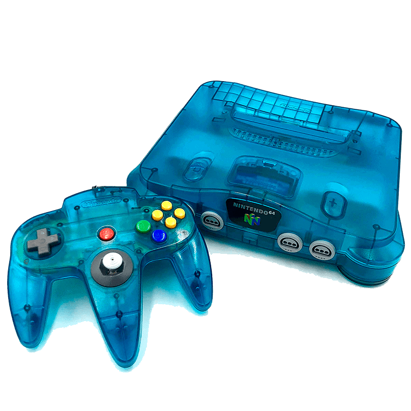 CONSOLA NINTENDO 64 (ICE BLUE)