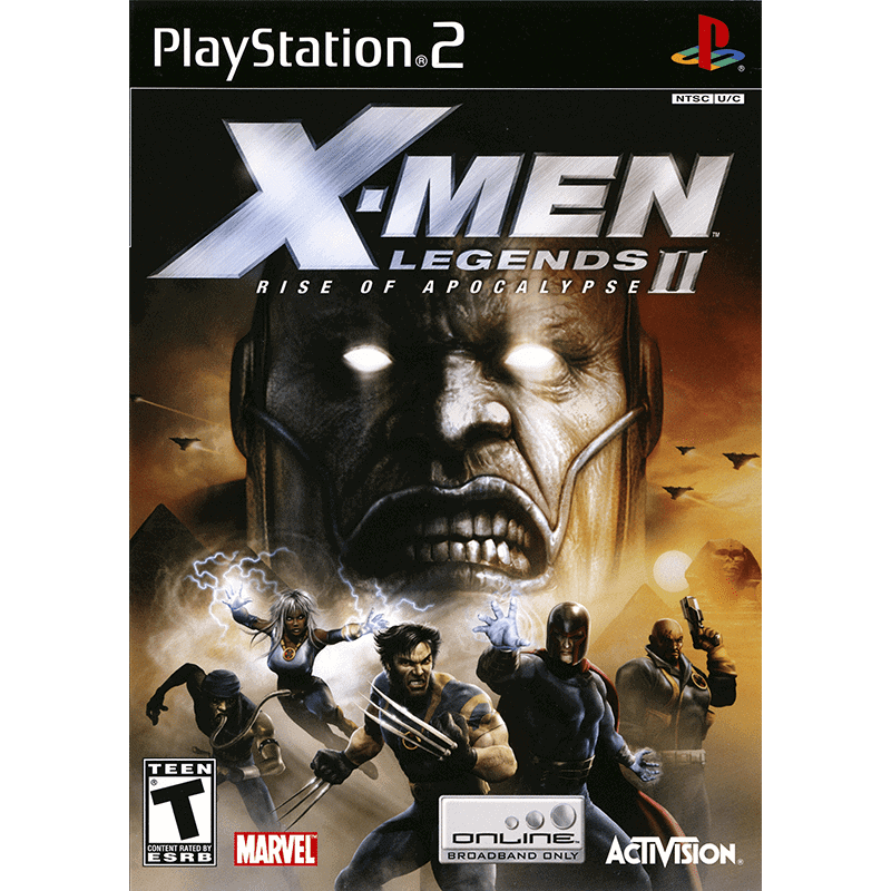 X MEN LEGENDS II RISE OF APOCALYPSE PS2 800X800