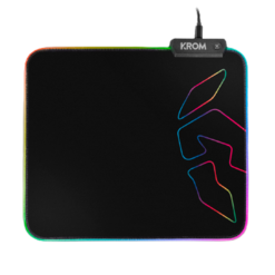 KROM TAPETE DE RATO GAMING KNOUT RGB