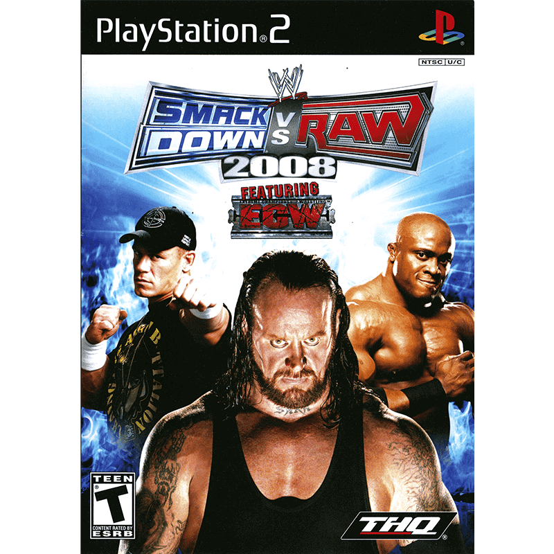 SMACKDOWN VS RAW 2008 PS2