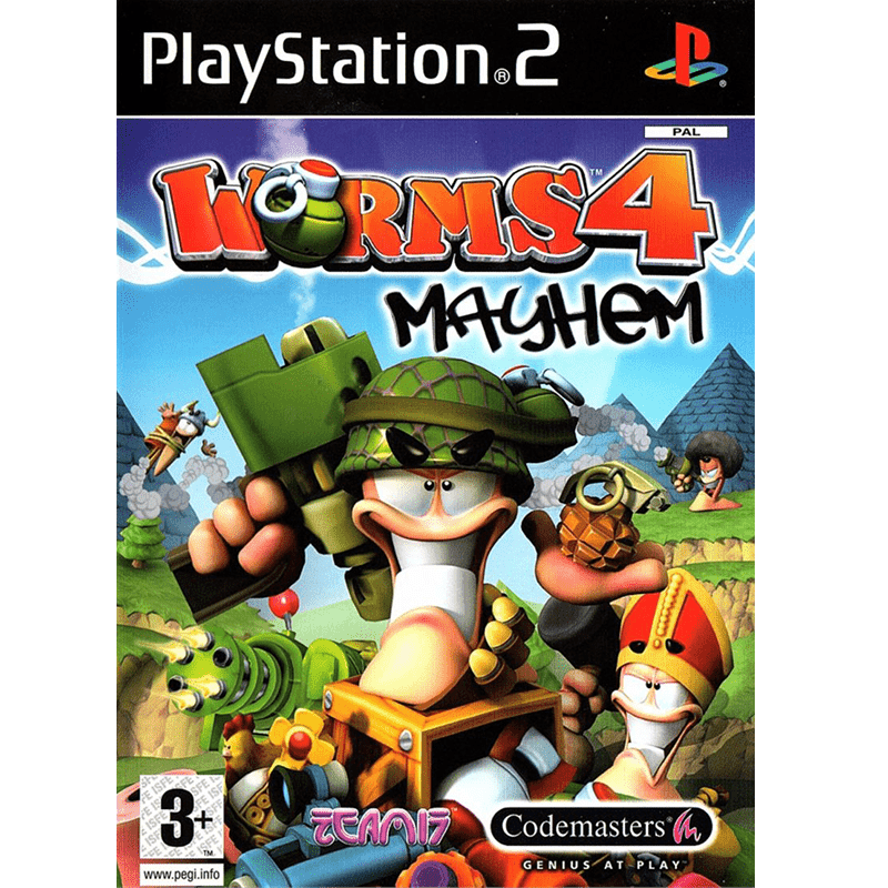 WORMS 4: MAYHEM PS2