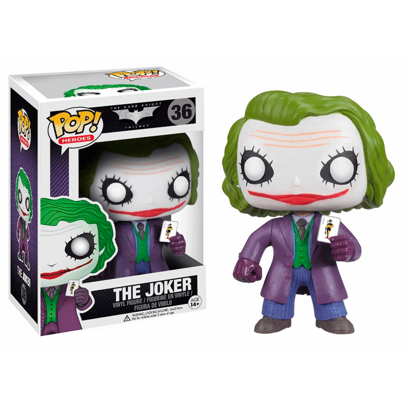 POP! HEROES THE DARK KNIGHT TRILOGY THE JOKER Nº334