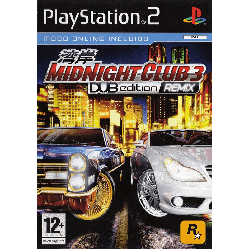 MIDNIGHT CLUB 3 DUB EDITION REMIX PS2 800X800