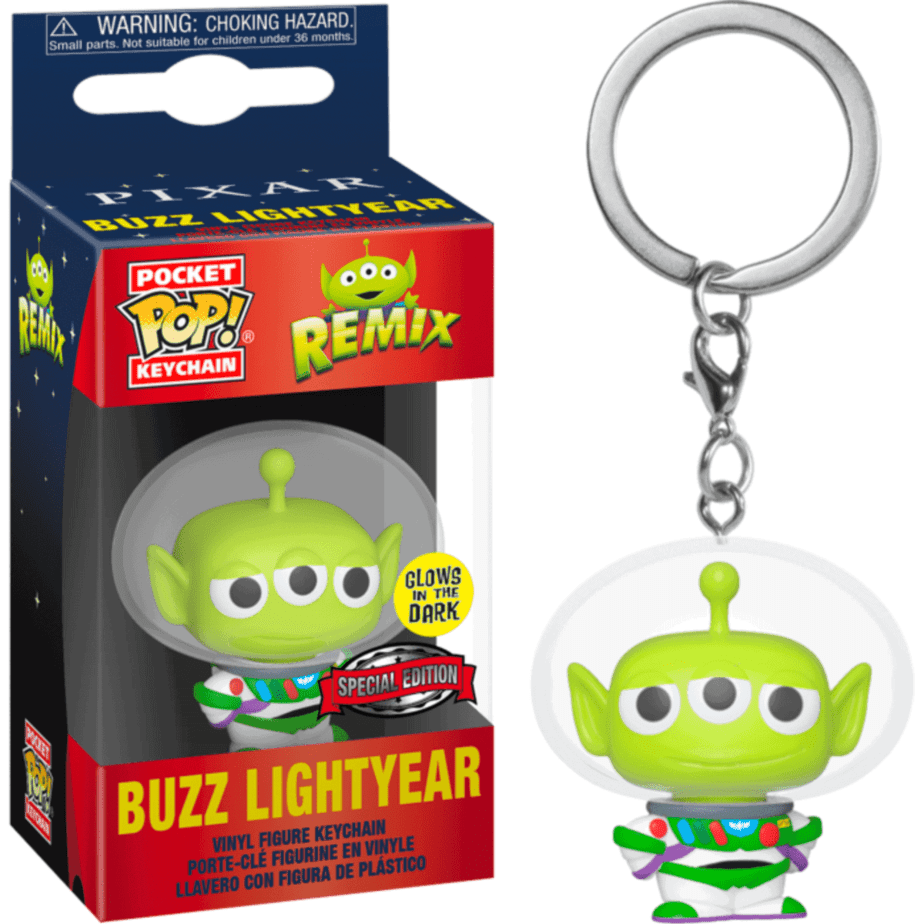 POP! POCKET KEYCHAIN REMIX BUZZ LIGHTYER (GLOWS IN THE DARK) (SPECIAL EDITION)