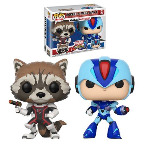 POP! GAMES MARVEL VS CAPCOM INFINITE ROCKET VS MEGA MAN X (2 PACK)