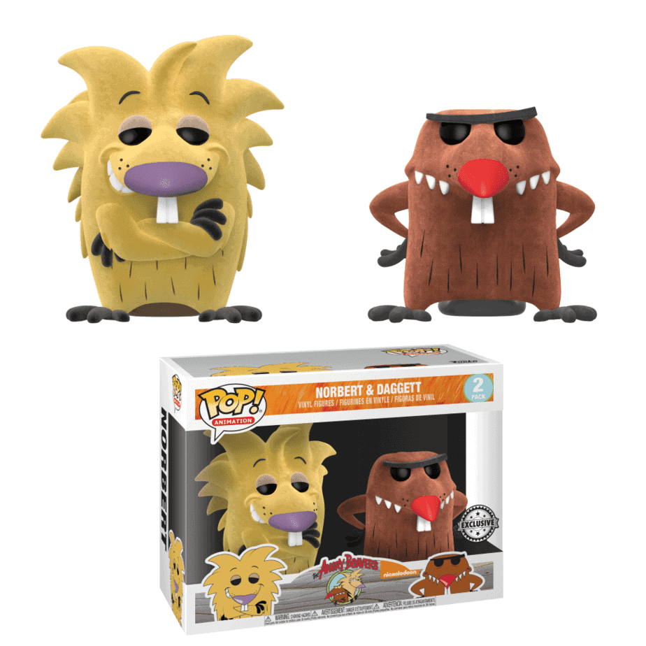POP! THE ANGRY BEAVERS ANIMATION NORBERT & DAGGETT (2 PACK)