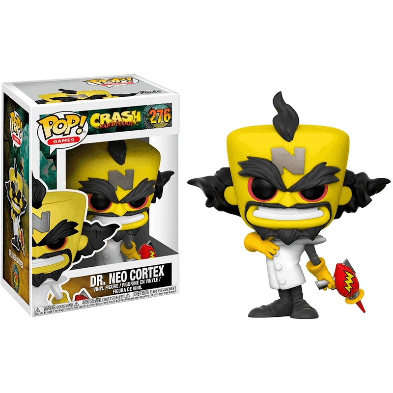 POP GAMES CRASH BANDICOOT DR. NEO CORTEX No276 800X800